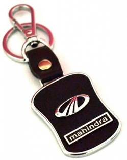 Prime Traders Mahindra Leather Imported Locking Key Chain