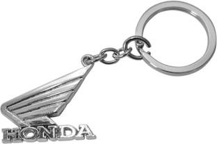 टैग3 Honda Car Bike Strong Steel Metal Logo की-चेन