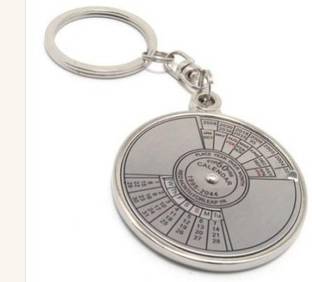 MAPPLE 50yrs Calender Key Chain