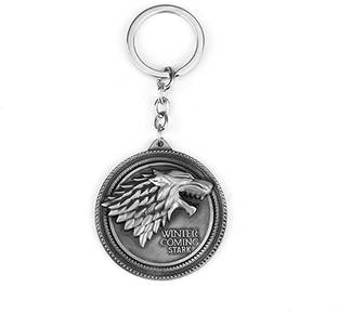 MK Game Of Thrones Got Music Of Ice And Fire Screaming Baratheon Greyjoy Tully Arryn Martel Key Chain