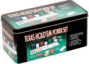 MOG Texas Hold'Em Poker Set (Tin Case) – 200 Chips