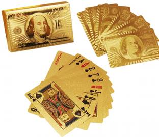 Quirky Gold Plated Card 100 Dollar