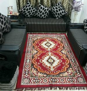HEENA Red Cotton Carpet