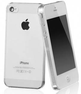 CASE CREATION Back Cover for Apple iPhone 4S, Iphone 4, Apple Iphone 4G Crystal Clear Fully Totu Transparent Slim