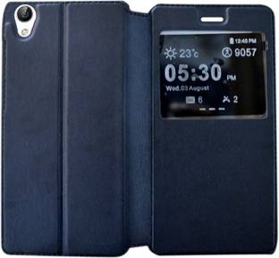 Coverage Flip Cover for VIVO Y51L Coverage Flip Cover for Vivo Y51L - Black