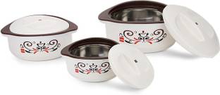 cello Hot Meal Insulated Pack of 3 Thermoware Casserole Set