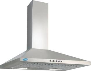 Glen 6075 SS 60 750M3 BF Wall Mounted Chimney