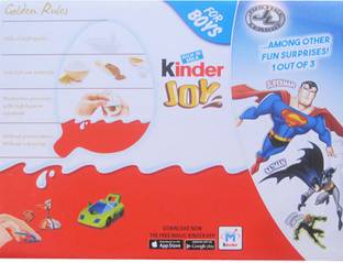 Kinder JOY For Boys 24 Pcs Truffles