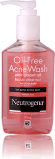 NEUTROGENA Oil Free Acne Wash- Pink Grapefruit Facial Cleanser Face Wash