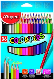 Maped Colorpeps Triangular Shaped Color Pencils