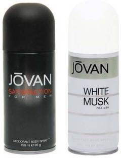 Jovan Satisfaction and White Musk Combo Set