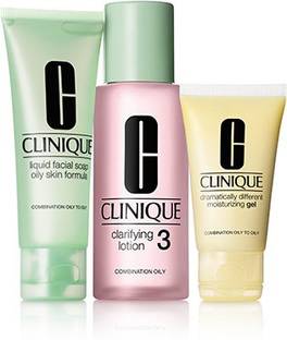 Clinique 3-step skin care set for oily skin