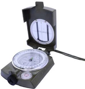 Zingalalaa Prismatic Magnetic Weslinger Metal Compass Military + Tripod Stand Compass