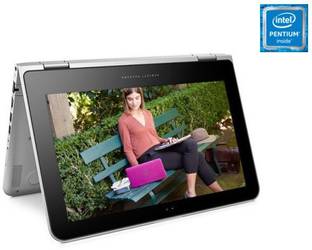 HP Pavilion x360 Intel Pentium Quad Core 4th Gen N3700 - (4 GB/500 GB HDD/Windows 10 Home) 11-k107TU 2 in 1 Laptop