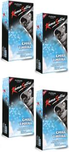 Kamasutra Chill Thrill Extra Cooling Sensation Menthol Dotted Plasure Series Condom