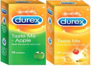 DUREX Taste Me (10s x 2) & Taste Me Apple (10s x 2) Condom