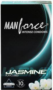 MANFORCE Manforce Intense Condoms Jasmine Flavoured 10's Condom