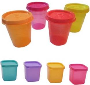 TUPPERWARE Plastic Grocery Container  - 80 ml, 55 ml