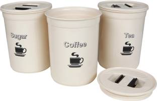 CSM Plastic Tea Coffee & Sugar Container  - 850 ml