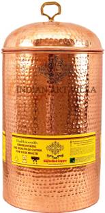 IndianArtVilla Copper Grocery Container  - 12000 ml