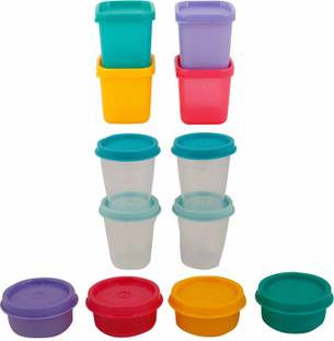TUPPERWARE Plastic Grocery Container  - 80 ml, 30 ml, 60 ml
