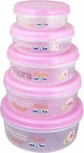 NAYASA Plastic Fridge Container  - 800 ml, 6000 ml, 2400 ml, 1350 ml, 3700 ml