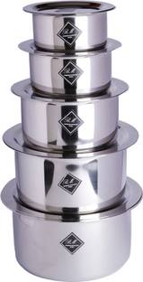 KCL Tope & Lids Induction Bottom Cookware Set