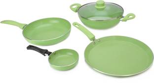 WONDERCHEF Family Set Induction Bottom Non-Stick Coated Cookware Set
