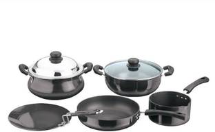 VINOD HACM-5 Induction Bottom Non-Stick Coated Cookware Set