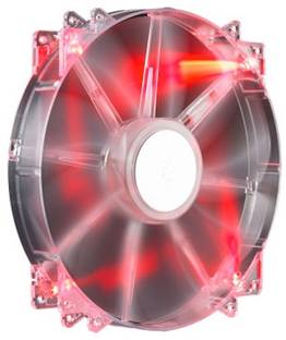 COOLER MASTER Megaflow 200 RED LED Silent Fan Cooler
