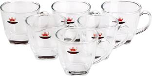 Bloom (Pack of 6) Multi Purpose Party Designer Glass Set_132 Glass Set Water/Juice Glass