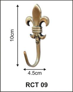 Tophome.in Gold Tieback Hook Metal