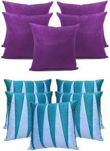 ZIKRAK EXIM Decorative Cushions Combo Floral Cushions Cover