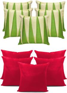 ZIKRAK EXIM Decorative Cushions Combo Floral Cushions Cover