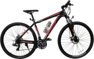 COSMIC TRIUM 29 INCH 21 SPEED HARDTRAIL BICYCLE BLACK/RED - SPECIAL EDITION 29 T (inch) Hybrid Cycle/City Bike