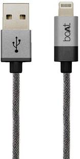 boAt Lightning Cable 2.4 A 2 m USB-C Cable Connector