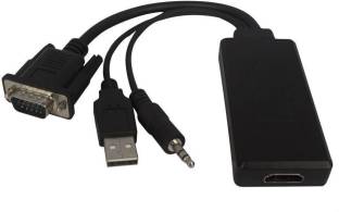 microware HDMI Cable 6.5 m VGA Male to HDMI Female