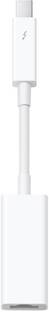 Apple MD463ZM/A Thunderbolt to Gigabit Ethernet Adapter Network Cable (White)