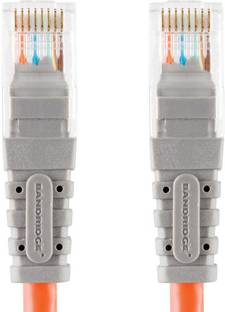 Bandridge Ethernet Cable 1 m BCL7401 Blue Crossover RJ45 x RJ45 Network Cable 1 m Orange
