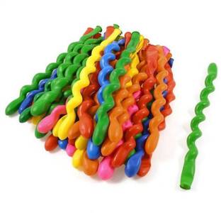 Nxt Gen Multicolour Spiral Balloons decorative