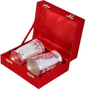 Chor Bazaar (Pack of 2) DEC0017 Glass Set Water/Juice Glass