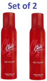 Revlon Charlie Red Perfumed Body Spray Deodorant Spray  -  For Women