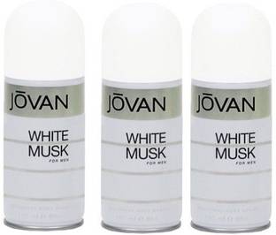 Jovan Iovan white musk deodorant spray men-150-ml Deodorant Spray  -  For Men