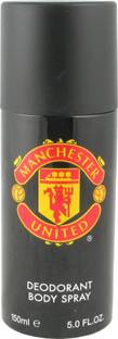 MANCHESTER UNITED Black Deodorant Spray  -  For Men