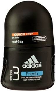 ADIDAS Fresh Deodorant Roll-on  -  For Men