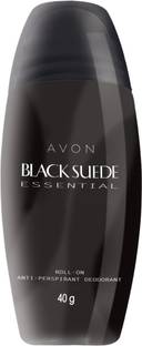 AVON Black Suede Essential Roll-On-Anti-Perspirant Deodorant Deodorant Roll-on - For Men