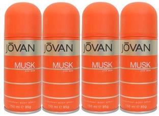 Jovan Live It Combo's In Men's Deo The Musk Deodorant Spray  -  For Men