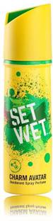 SET WET Charm Avatar Body Spray  -  For Men