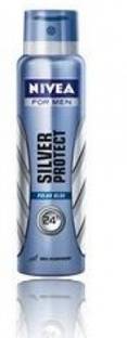 NIVEA Silver Protect Polar Blue Deodorant Spray  -  For Men