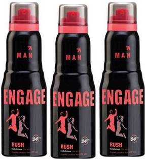 Engage Rush Deodorant Spray  -  For Men
